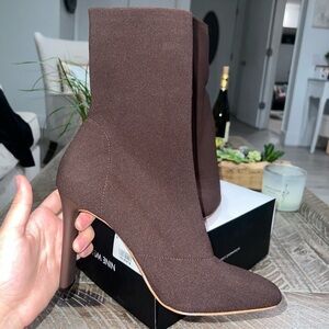 Aldo Brown Socks Boots